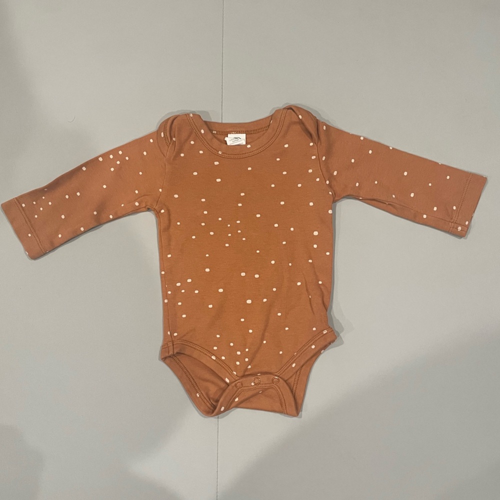 Camel Polka Dot bodysuit